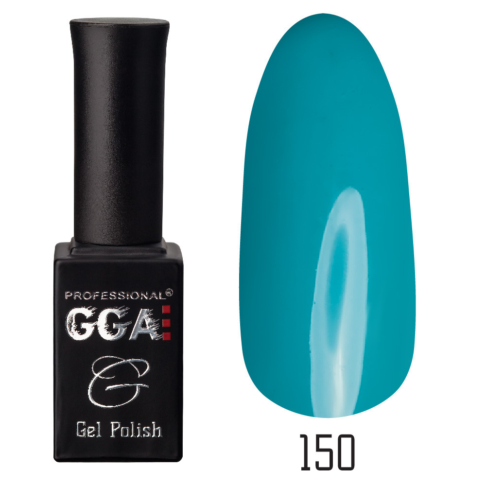 Гель-лак GGA №150 Aqua Blue 10 мл.