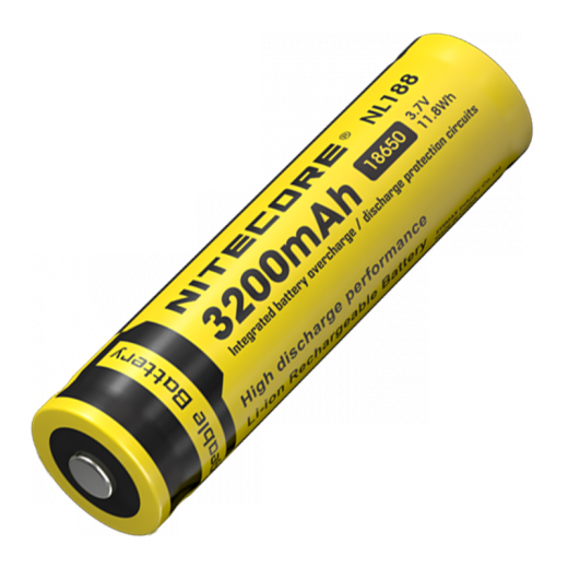 Аккумулятор Nitecore NL188 3200mAh 18650 Li-ion (защищенный)