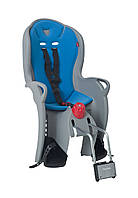 Велокрісло дитяче HAMAX Sleepy на раму сіре/блакитне