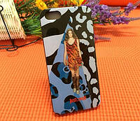 В наявності!!! Брендовий силіконовий глянцевий чохол "Just Cavalli" для iPhone 4/4S