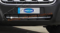 Накладка на передний бампер Omsa на Renault Master 2010