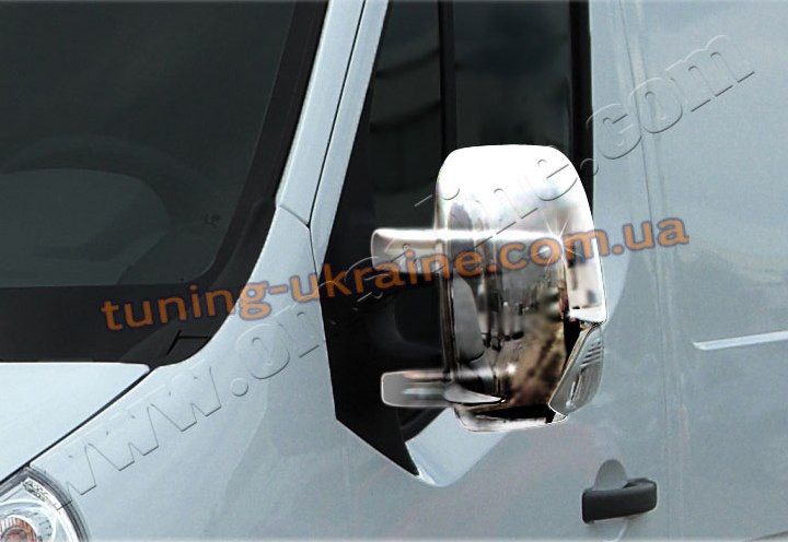 Накладки на дзеркала з АБС пластику Omsa на Opel Movano B 2010