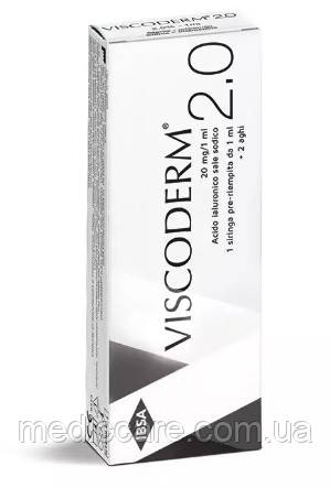 Viscoderm 2,0% (гіалуронат натрію 20 мг/мл)