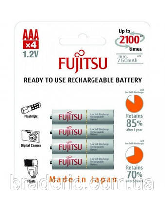 Акумулятор Fujitsu HR6 AA 2000 mAh Ni-MH, фото 2