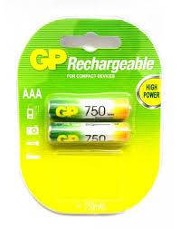  Акумулятор GP Rechargeable R03 750 mAh Ni-MH