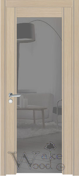 Міжкімнатні двері Wakewood Glass plus 04, фото 1