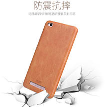 Шкіряний чохол накладка MOFI для Xiaomi 4A (5 кольорів), фото 3