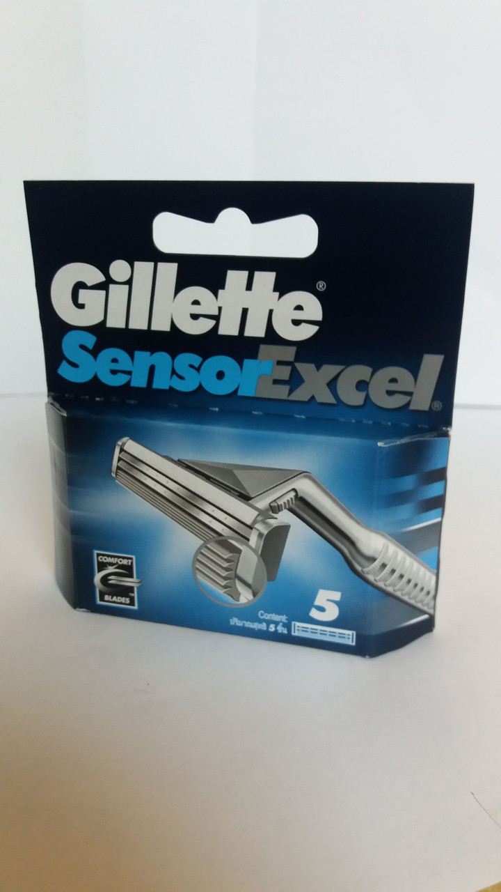 Змінні картриджі для гоління Gillette Sensor Excel (5 шт.)