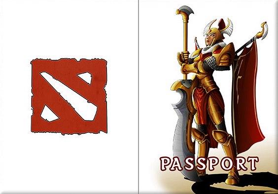 Обкладинка обкладинка на паспорт dota та dota 2 України Україна Pasport, фото 1