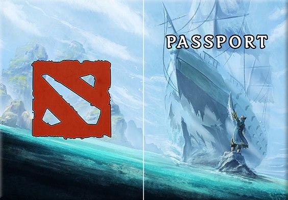 Обкладинка обкладинка на паспорт dota та dota 2 України Україна Pasport, фото 1