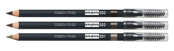 PUPA Pupa Eyebrow Pencil Waterproof олівець для брів зі щіточкою №003 Dark Brown
