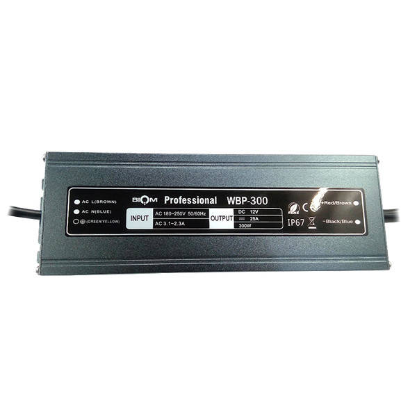 

Блок питания BIOM WBP-150 150Вт 12В 12.5А Металл IP67 Премиум