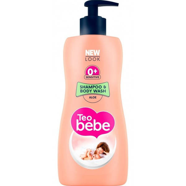

Шампунь и гель для купания для детей Teo Bebe Aloe с экстрактом алоэ, 400 мл
