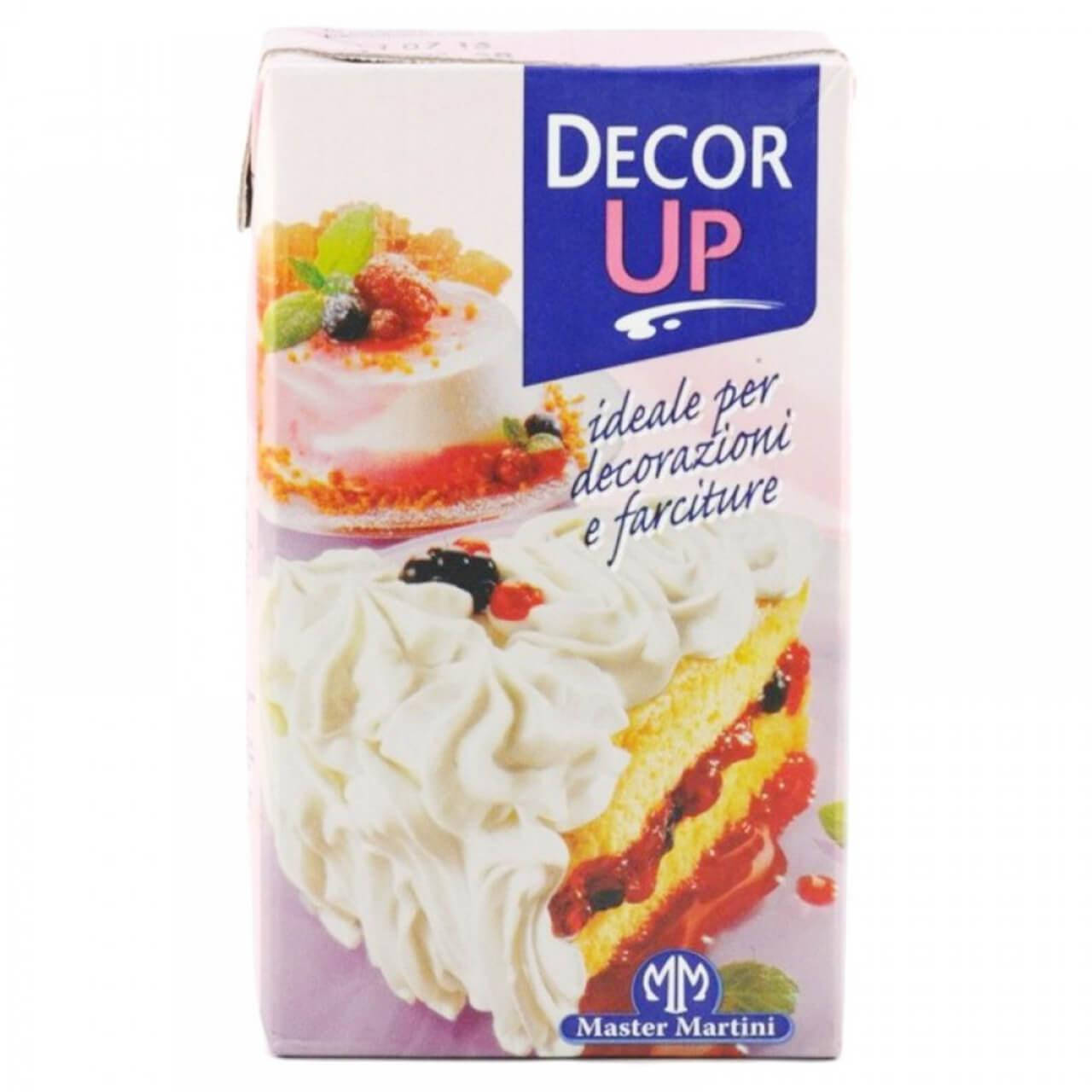 

Сливки растительные кондитерские Decor Up 1 л ТМ Master Martini