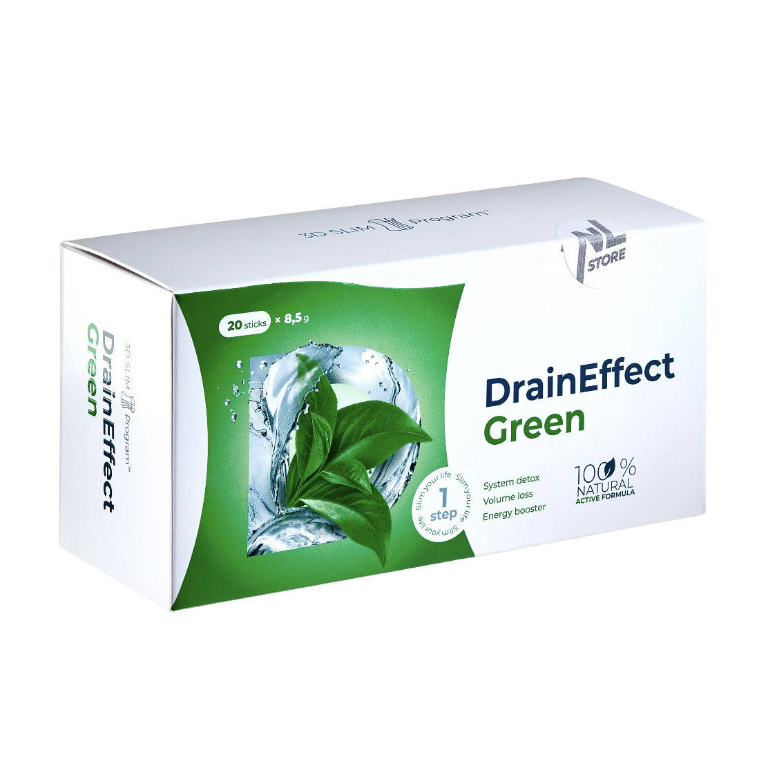 

Дрейн зелёный напиток для похудения DrainEffect Green