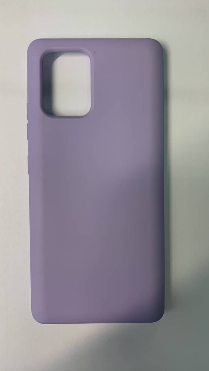 

Силиконовый чехол "Оригинал Велюр" Samsung G770/S10 Lite Violet, Фиолетовый
