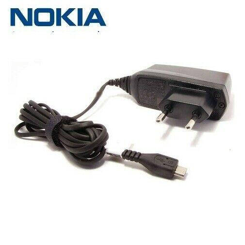 

Nokia сетевое зарядное устройство Fast Micro-USB Charger AC-6E, Черный