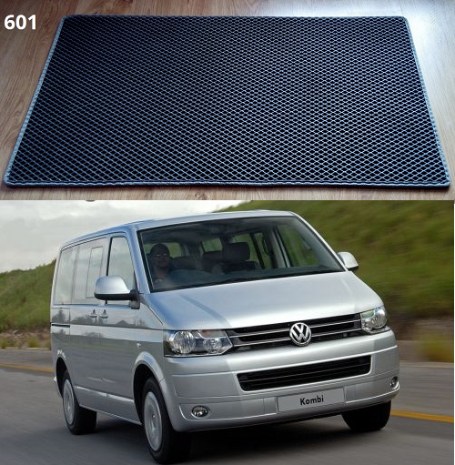 

Коврик ЕВА в багажник Volkswagen Transporter T5 '03-15, Черный