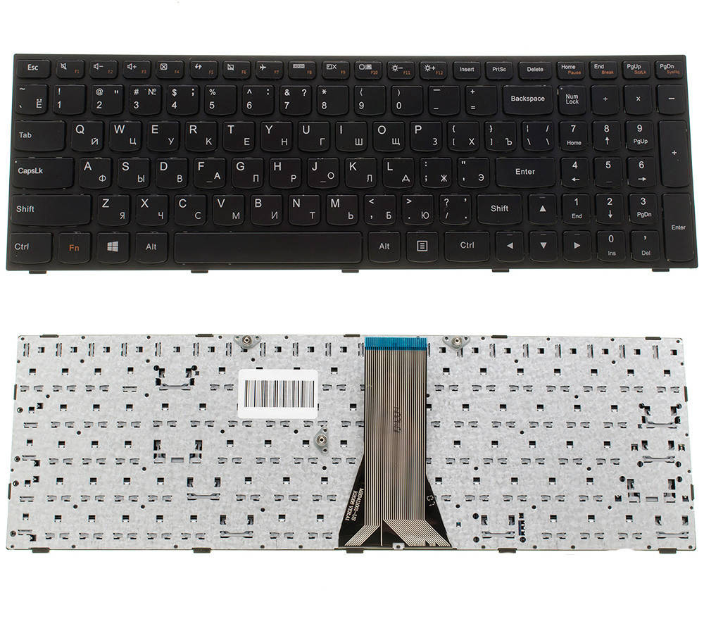 

Клавиатура Lenovo для ноутбука IdeaPad B50-30, B50-45, B50-70, G50-30, G50-45, G50-70, G50-80, Z50-70, Z50-75,, Черный