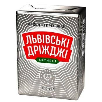 

Львовские Дрожжи прессованные 100г