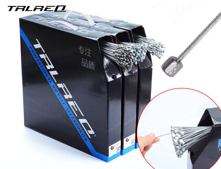 

Трос переключения велосипеда TRLREQ Premium, гальванизированный (1,2/2100 mm) бокс XIN-001