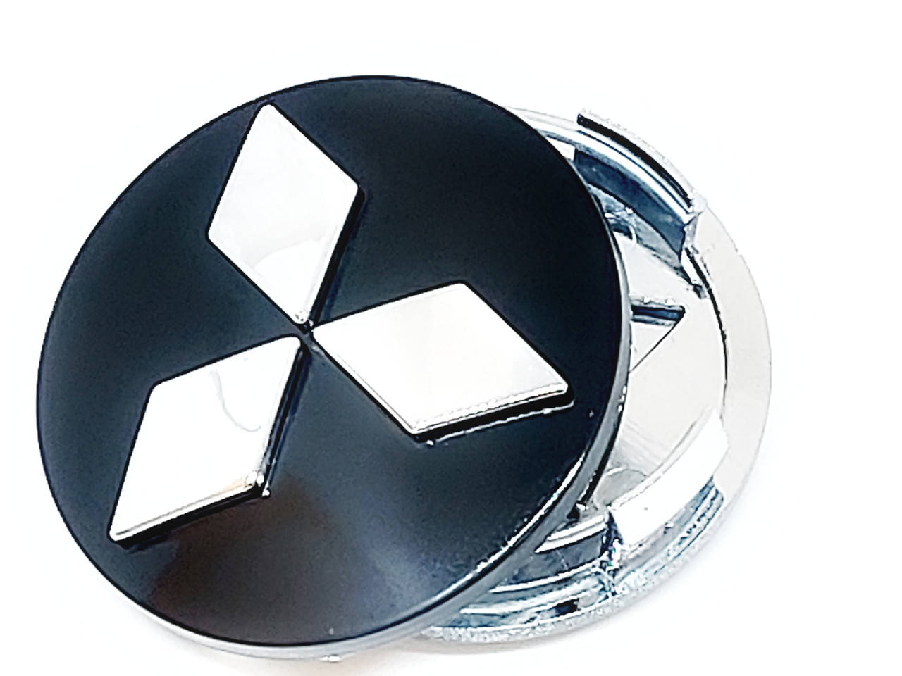

Колпачки на литые диски Mitsubishi черные 60/54мм