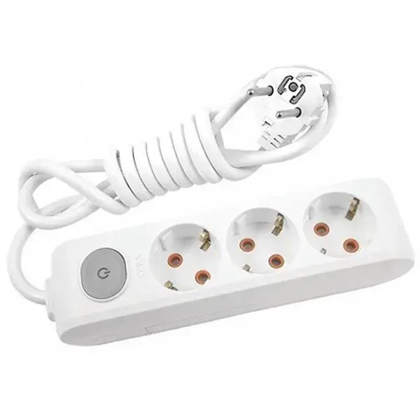 

Сетевой фильтр Panasonic WLTA04322GR-UA 2 м, 3 розетки с заземлением