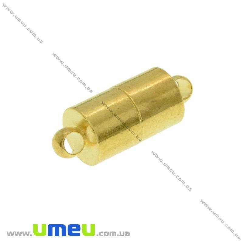 

Замок магнитный, 16х6 мм, Золото, 1 шт (ZAM-023926)