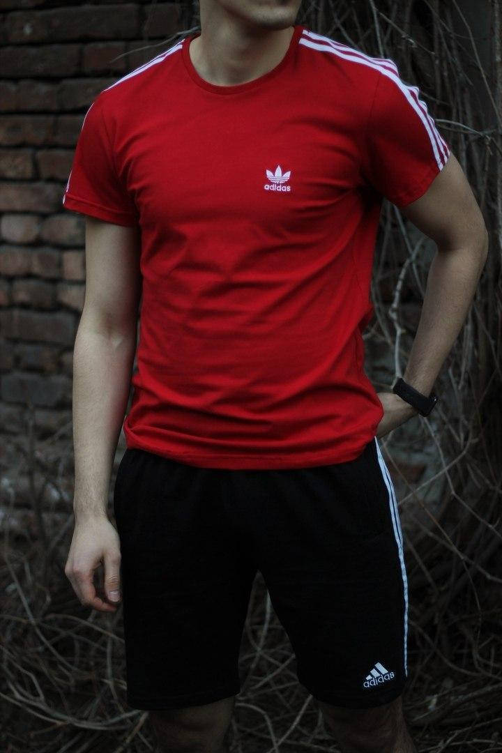 

Летний спортивный костюм Adidas. Футболка и шорты