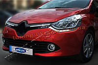 Накладки на решітку радіатора Omsa на Renault Clio 2012