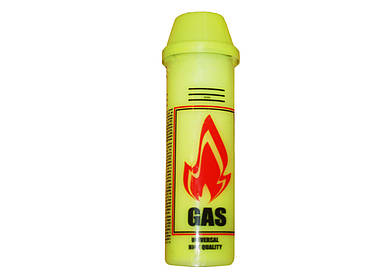 Газ для запальничок — Жовтий пластик 90 мл