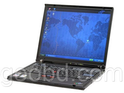 Ноутбук IBM T42 1,7GHz, 1GB-ОЗУ, 80 gb, WIFI, (COM LPT ports) видео 1400х1050 - фото 1 - id-p3340808