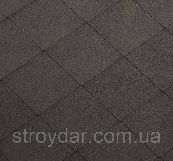 Бітумна черепиця Katepal Foxy колір Темно-сірий, фото 1