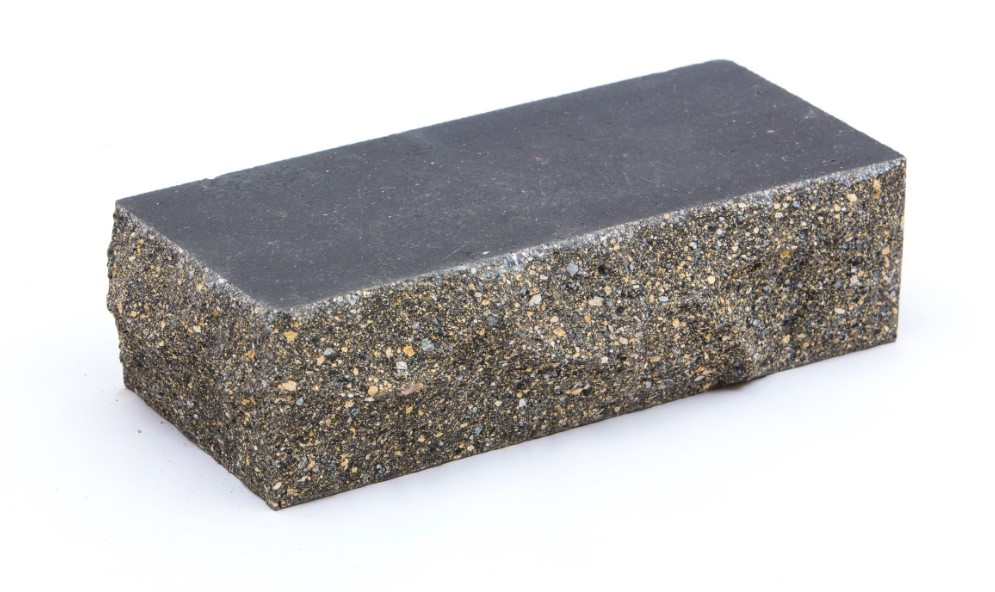 Цегла облицювальна LAND BRICK Скеля ложково-тичкова сіра 230х100х65 мм