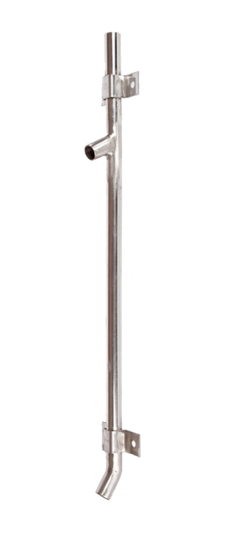 Опора з нержавіючої сталі на дві поїлки для свиноматок і поросят, фото 1