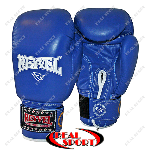 Боксерські рукавиці шкіряні Reyvel BK020075-B