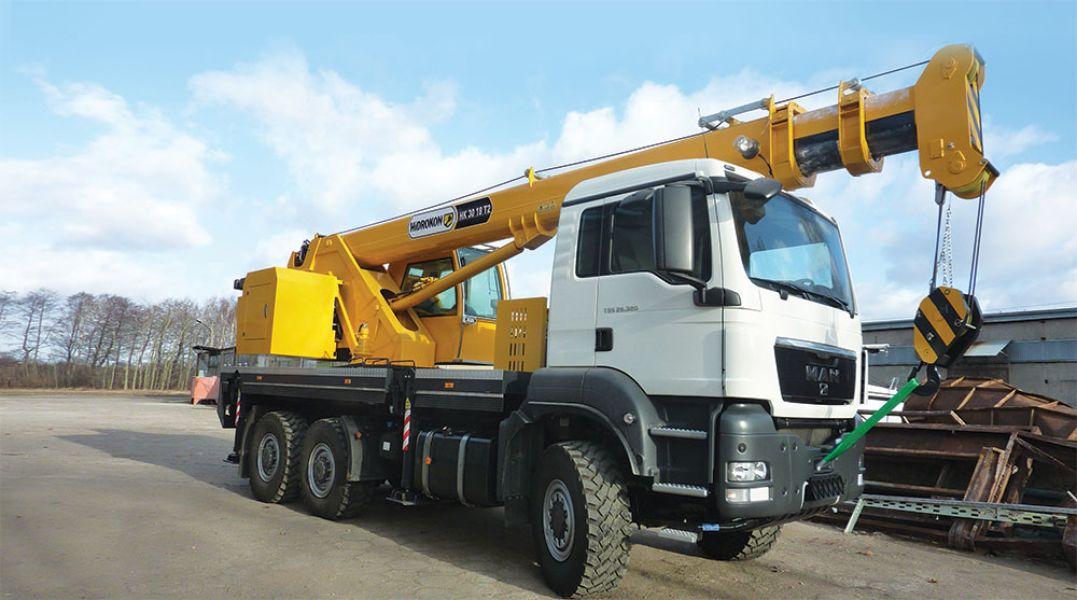 Телескопічний гідравлічний автокран Hidrokon HK 30 18 T2