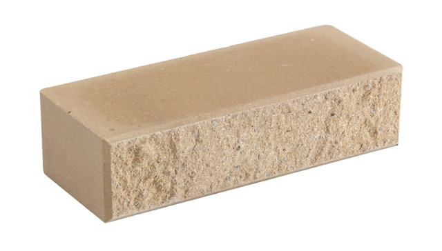 Облицовочный кирпич LAND BRICK колотый желтый 250х100х65 мм