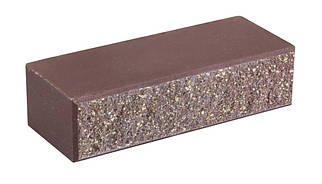 Облицювальна цегла LAND BRICK колотий коричневий 250х100х65 мм