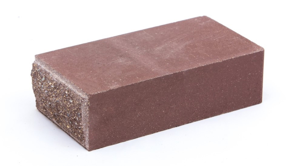 Облицювальна цегла LAND BRICK колотий тичок коричневий 230х120х65 мм