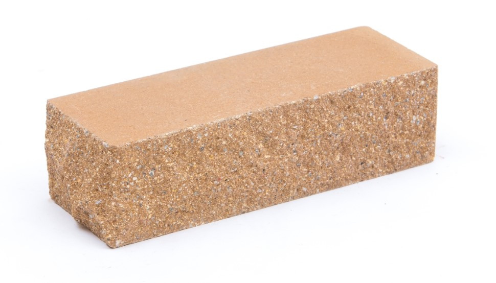 Облицювальна цегла LAND BRICK колотий ложково-тичковий бежевий 230х100х65 мм