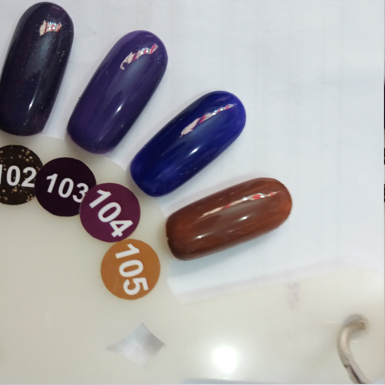 Гель-лак Nice for you No105 кава з вершками 8,5 мл