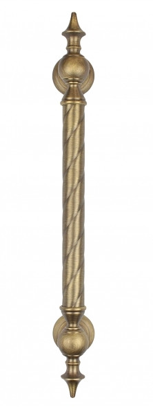 Ручка скоба дверна Mariani Smeraldo 430 матова бронза (Італія), фото 1