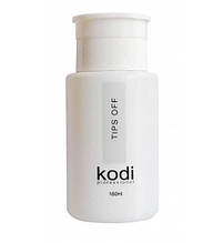 Tips Off Kodi Professional - Жидкость для снятия искусственных ногтей, 160 мл