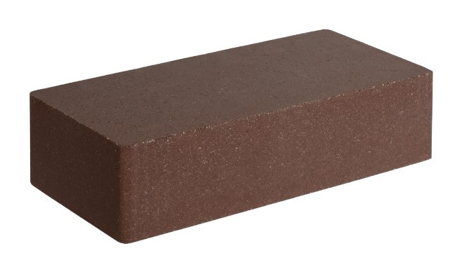 Облицювальна цегла LAND BRICK "Гладкий" коричневий 250х120х65 мм