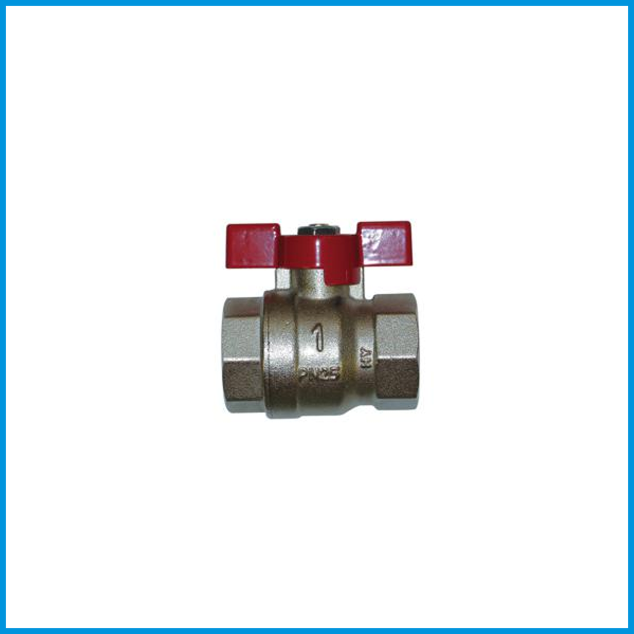 Кран шаровый латунный Ду20 В/В IVR art 918A Италия: продажа, цена в ...