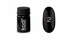 Гель-фарба Kodi Professional №2 чорна