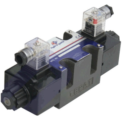 Гідророзподільник ДУ10 (WE10) двомагнітний, фото 1