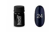 Гель-фарба Kodi Professional №24 синяво-чорна