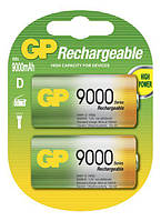 Акумулятори GP Rechargeable D 9000mAh NiMH 2шт (GP900DHC-2UEC2),V 1.2